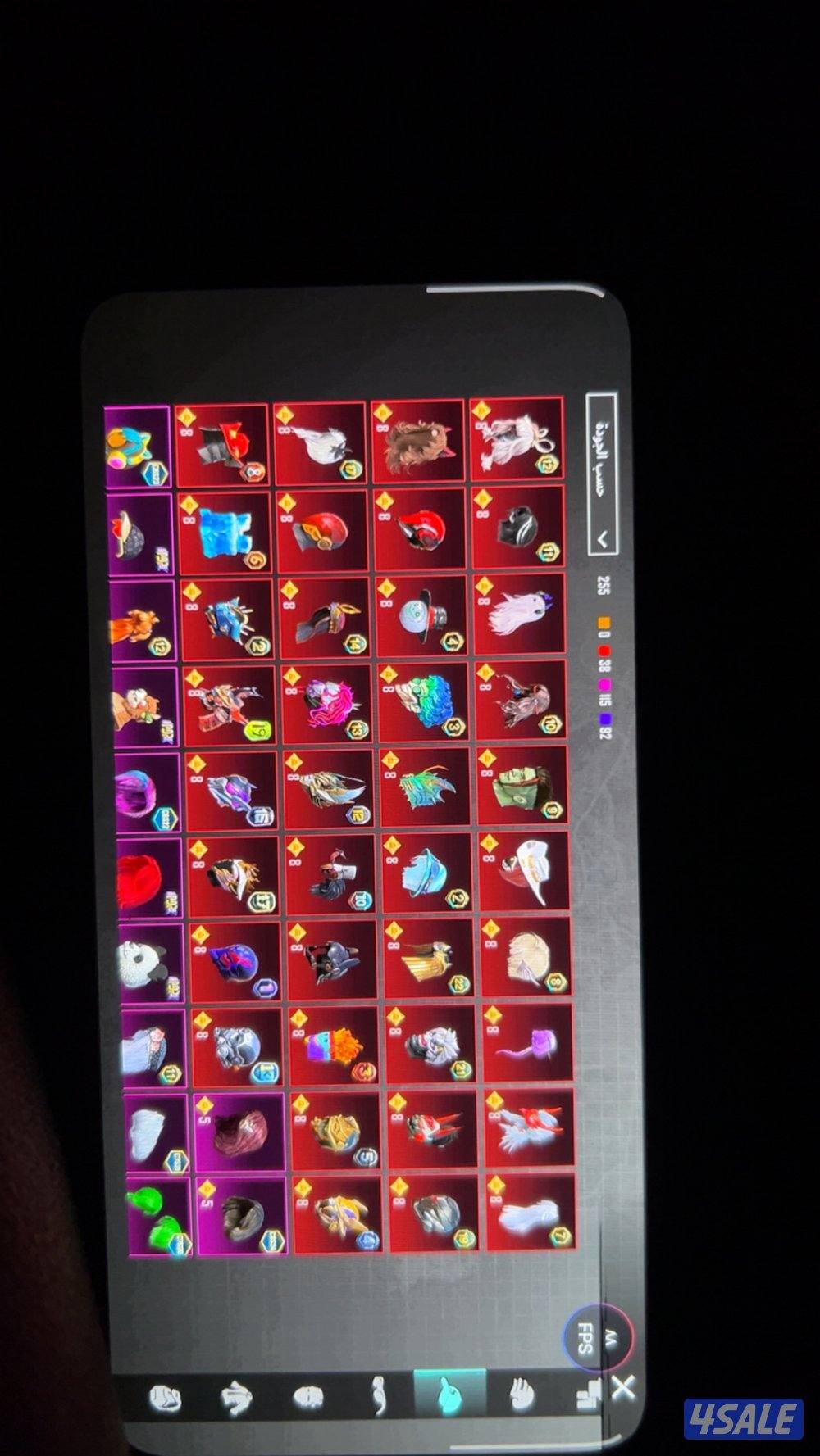 بيع حساب ببجي لفله ٨٤ اليه يبيه يدخل واتسب لا هنتو11