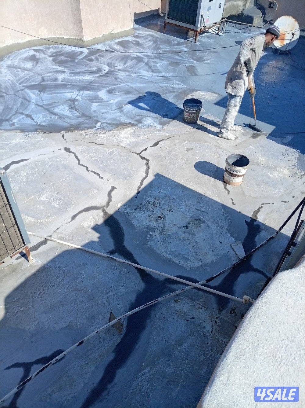 عوازل للاسطح ومعالجة التشققات والخرير0