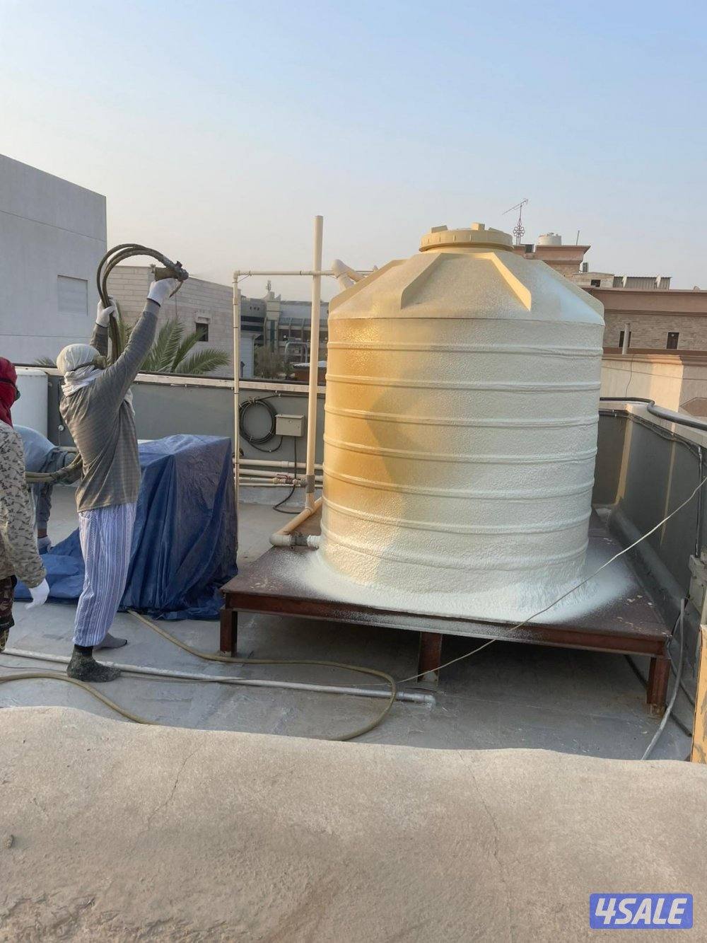 عوازل للاسطح ومعالجة التشققات والخرير3