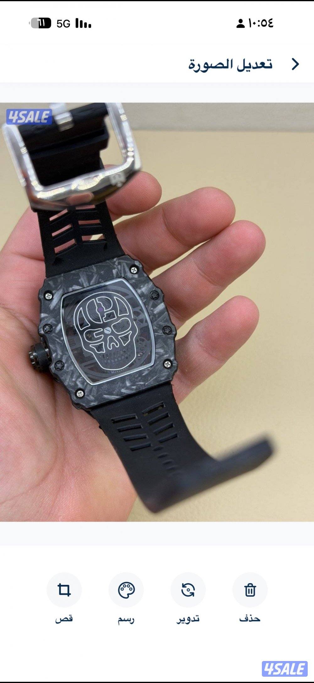 للبيع ساعه سكيلتون ماركه skull اصليه1