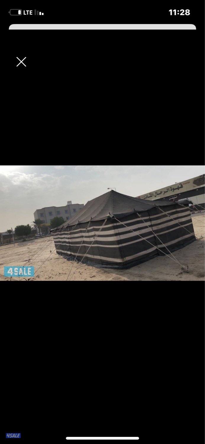 للبيع بيت شعر 5*9 محزون غير مستعمل سعودي +خزان ماي مستخدم نظيف0