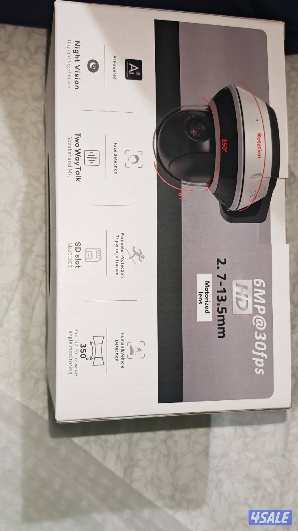 للبيع كاميرات مراقبة مدعوم بالذكاء الاصطناعي1