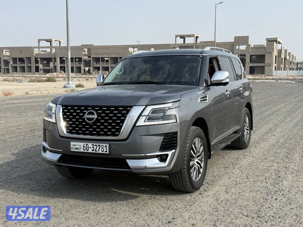 للبيع باترول بلاتنيوم سيتى 2021 صبغ الوكاله3