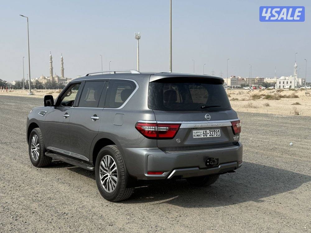 للبيع باترول بلاتنيوم سيتى 2021 صبغ الوكاله5