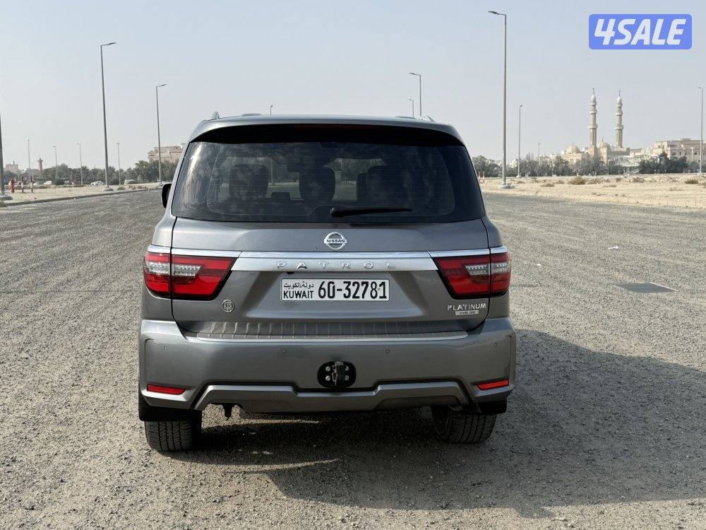 للبيع باترول بلاتنيوم سيتى 2021 صبغ الوكاله8