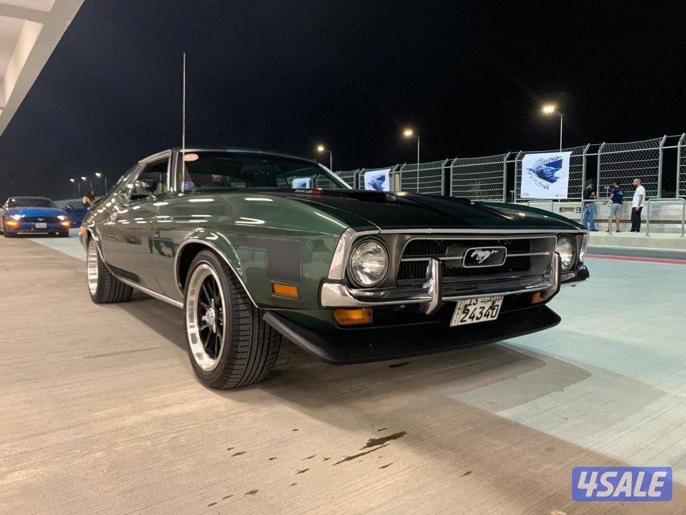 فورد موستنج ١٩٧٢ محرك ٨ سلندر اتوماتيك رينجات امريكان ريسنق0