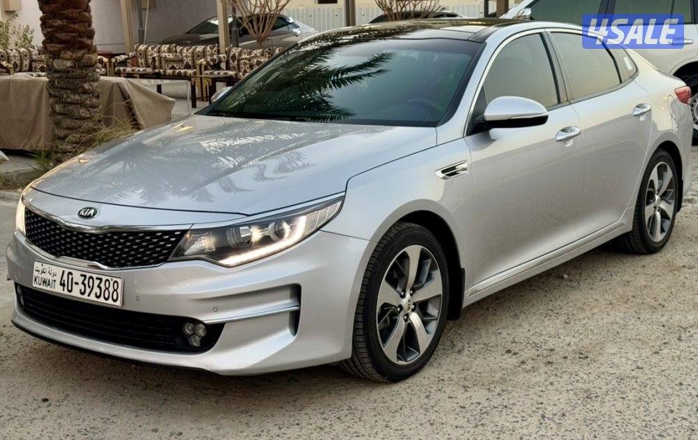 كيا اوبتيما عداد 55 الف بحاله نادره9