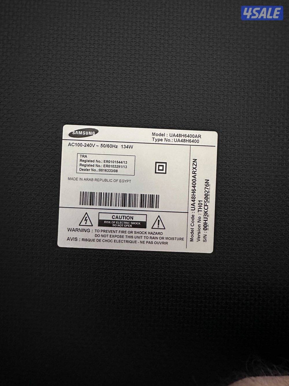 تلفزيون ساسونج سمارت 48 بوصة Samsung smart TV1