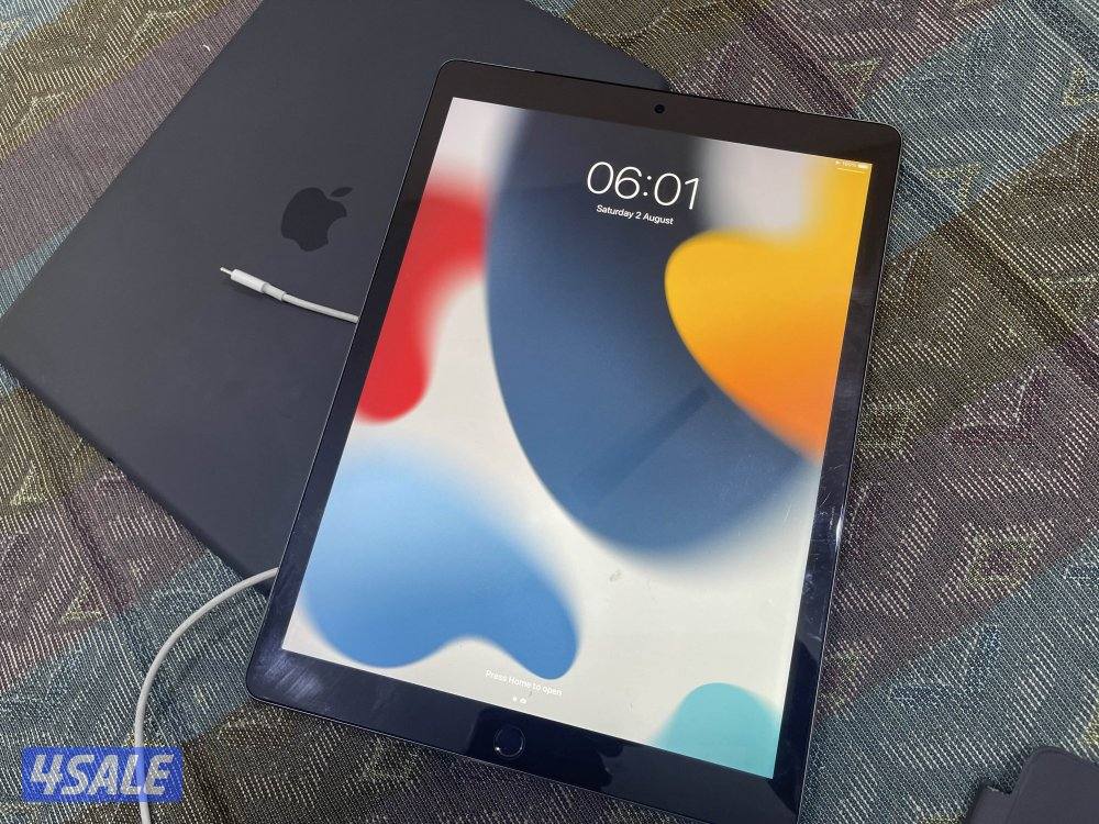 ايباد ابل برو 12.9 انش 128 قيقا خط شريحة مو مصلح موديل 2017 مع كيبورد4