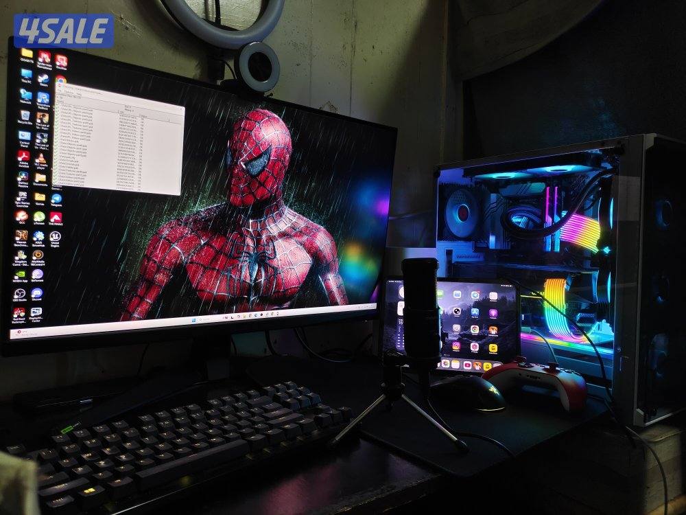 CPU  : i7 12700KF with RTX 3080 Ti 12GB Ram 32GB 2.5TB NVME SSD0