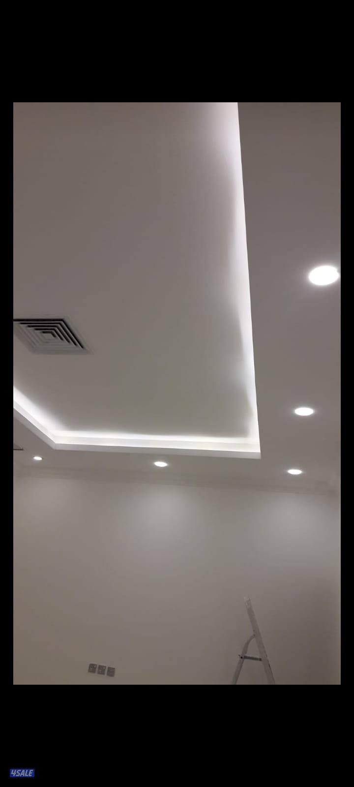 ديكور جبس جبسون بورد بارتش باب خشب4