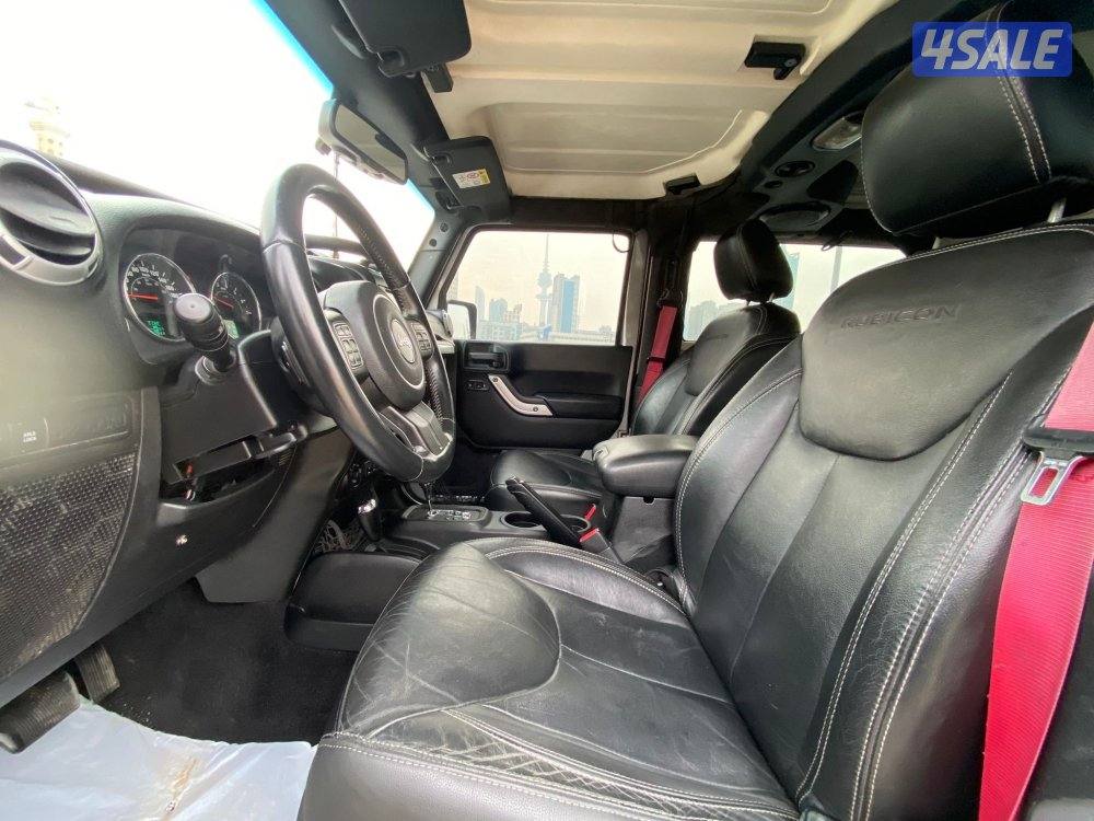 رانجلر ريبكون موديل 2013 عداد 154 الف كيلو فقط وارد الوكاله شرط الفحص5