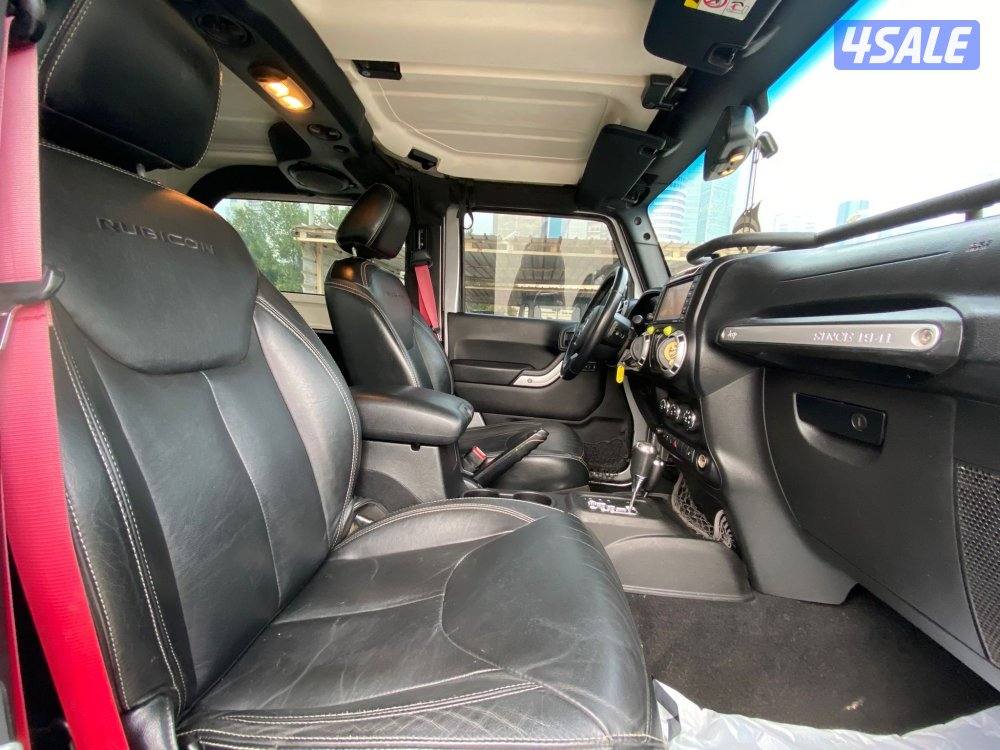 رانجلر ريبكون موديل 2013 عداد 154 الف كيلو فقط وارد الوكاله شرط الفحص6