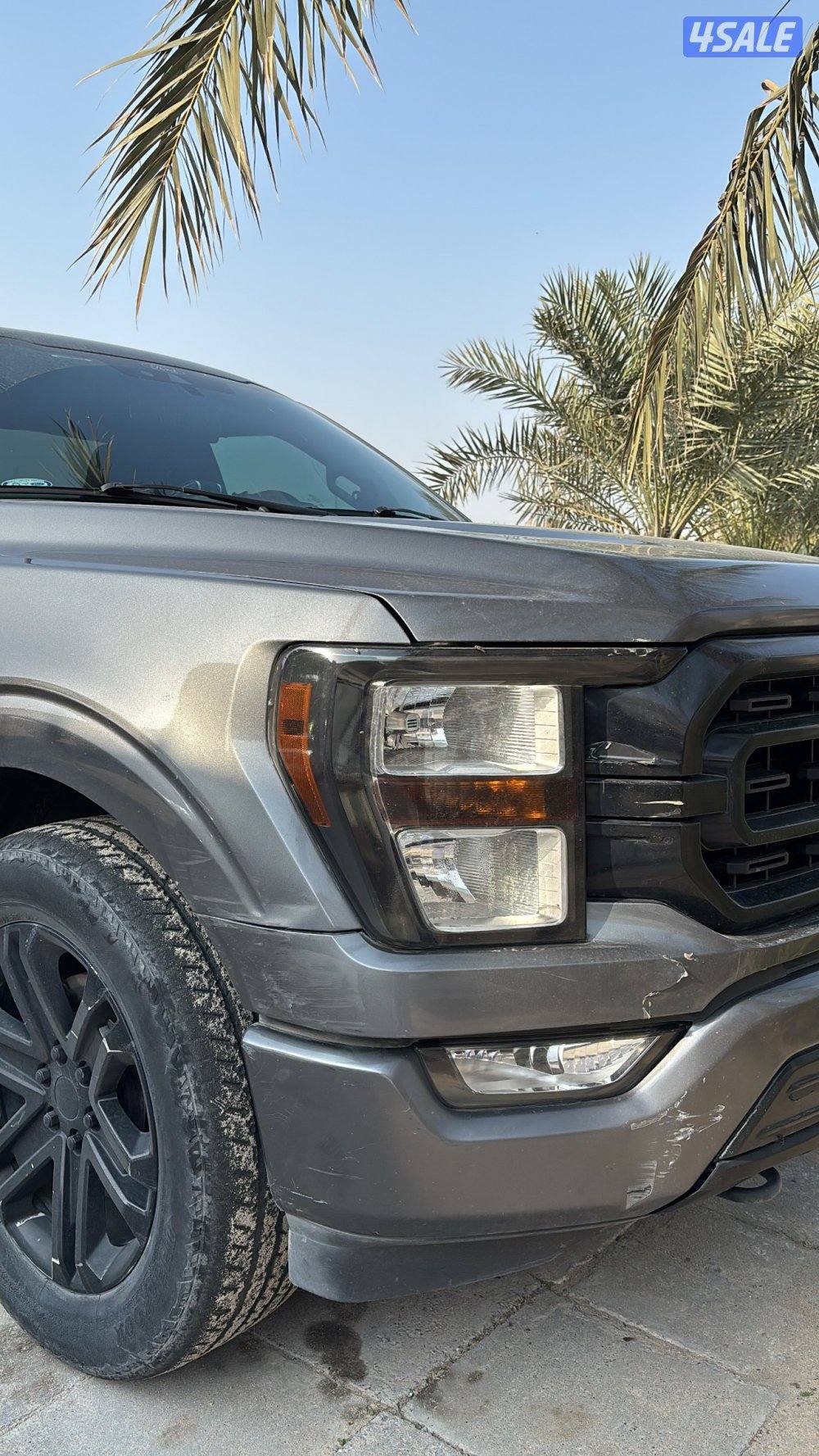 وانيت f-150 غماره اللون smok سلفر موديل ٢٠٢١ الفئه سبورت5