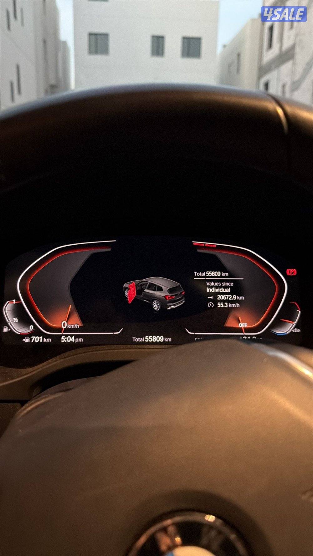 بي ام دبلو موديل ٢٠٢٢ ماشي 56,000 وقابل للزياده نظيف وبحاله الوكاله4