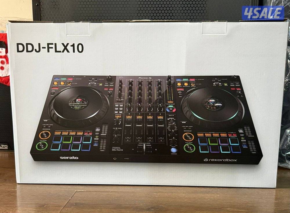 Pioner DDJ FLX 10 + UDG Laptop Stand Brand New0