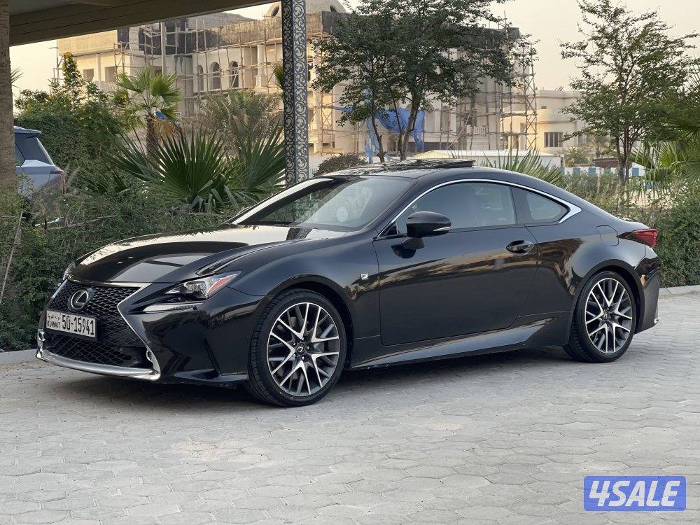 لكزس RC350 F sport موديل 20170
