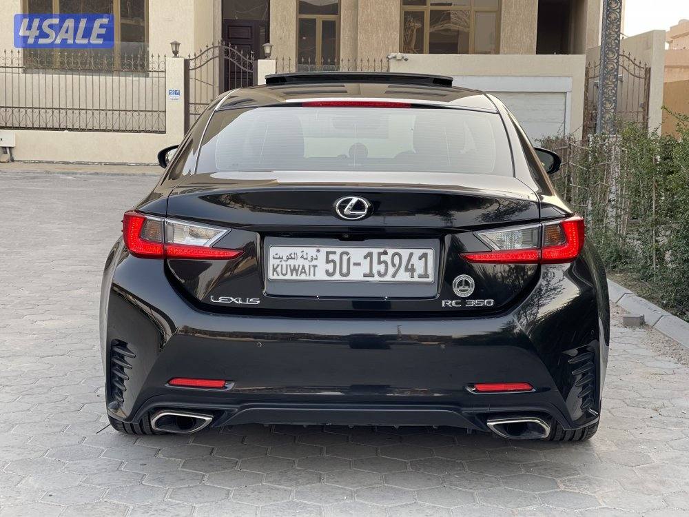 لكزس RC350 F sport موديل 20174