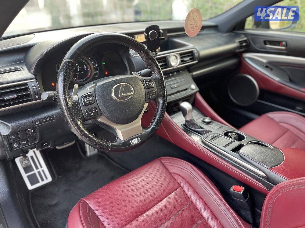 لكزس RC350 F sport موديل 20178