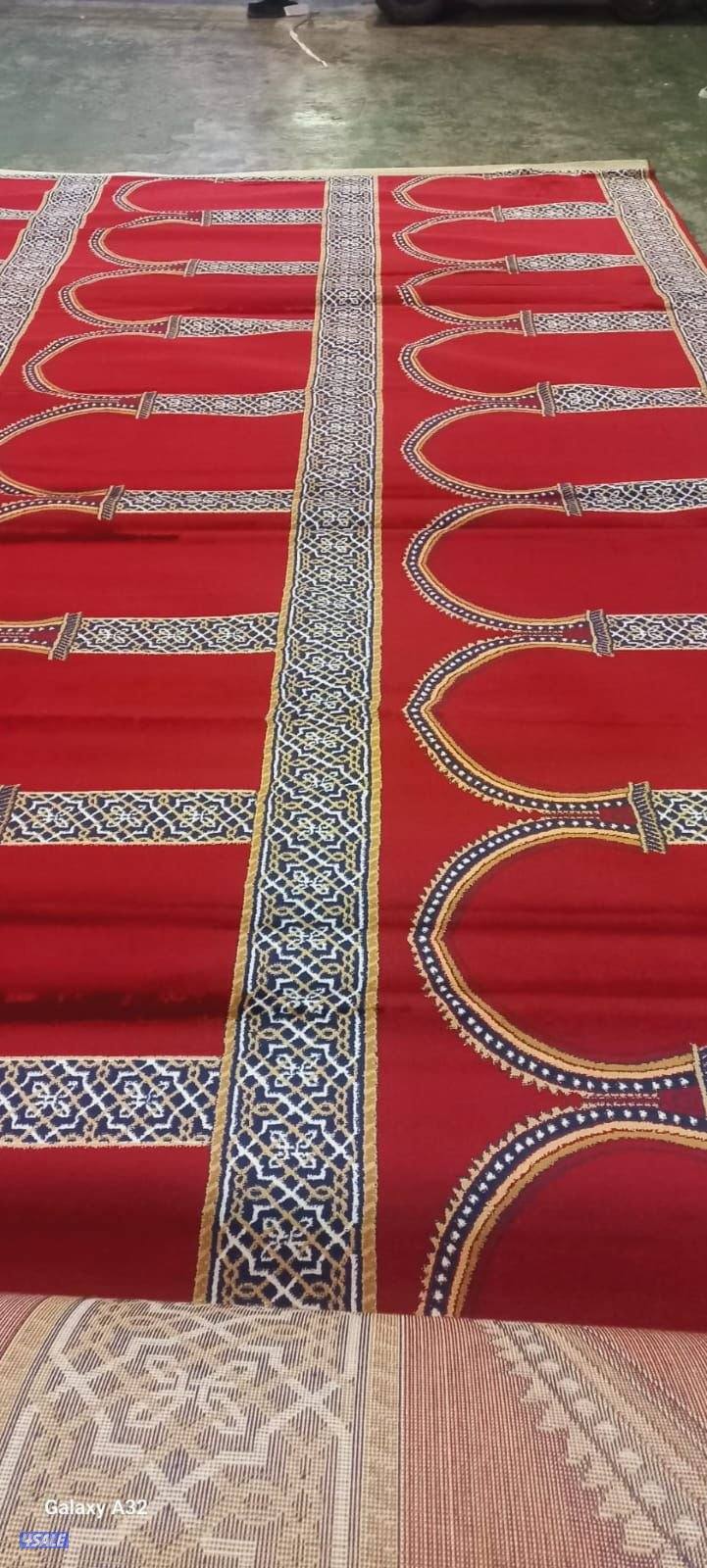 سجاد تركي غص ساده ومشجر سميك خفيف نقشات حفر يدوي مساند ظهر تنجيد وفصل7