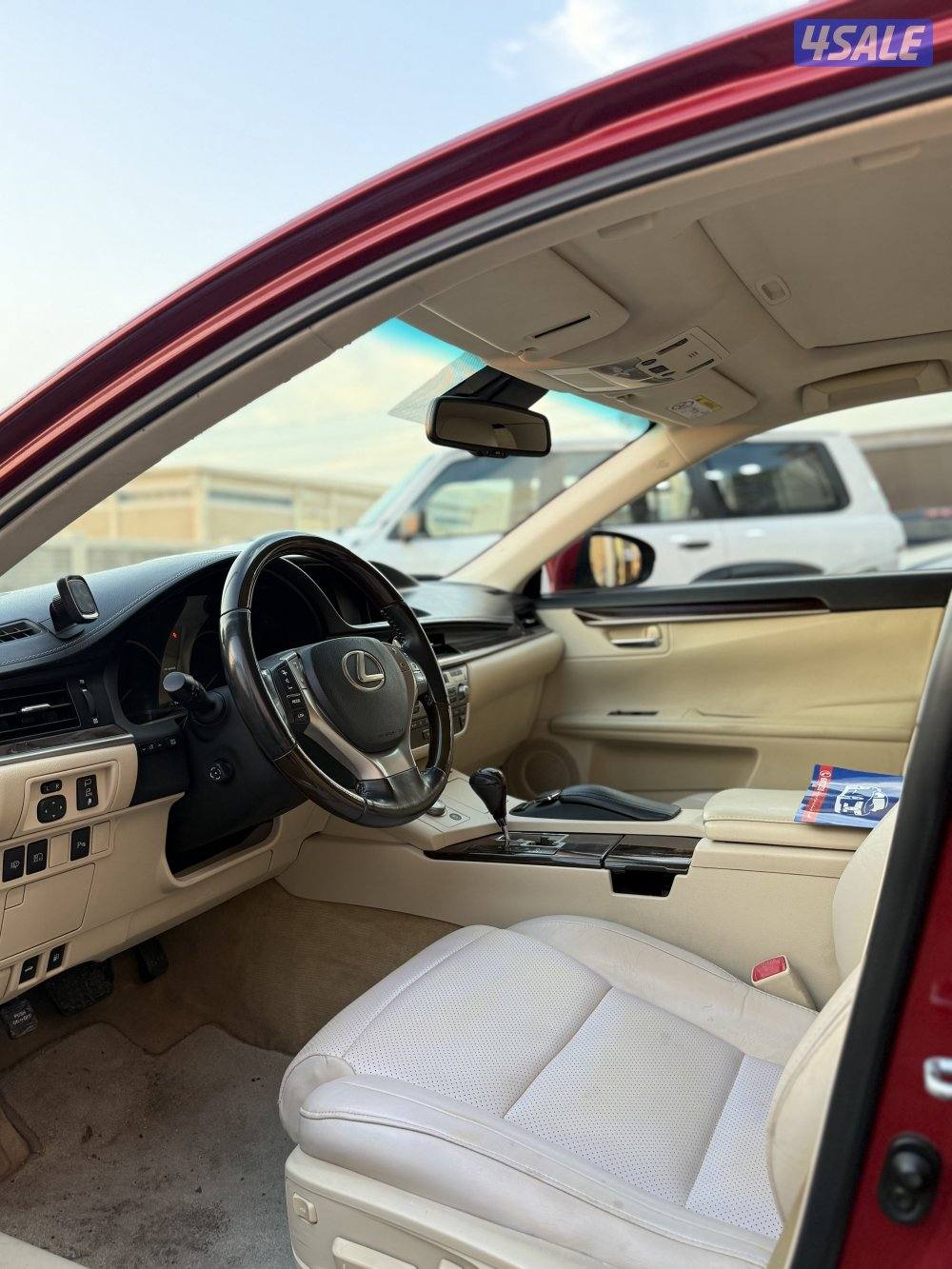 لكزس ES 2015 بحاله الوكاله وشرط الفحص بلكامل5