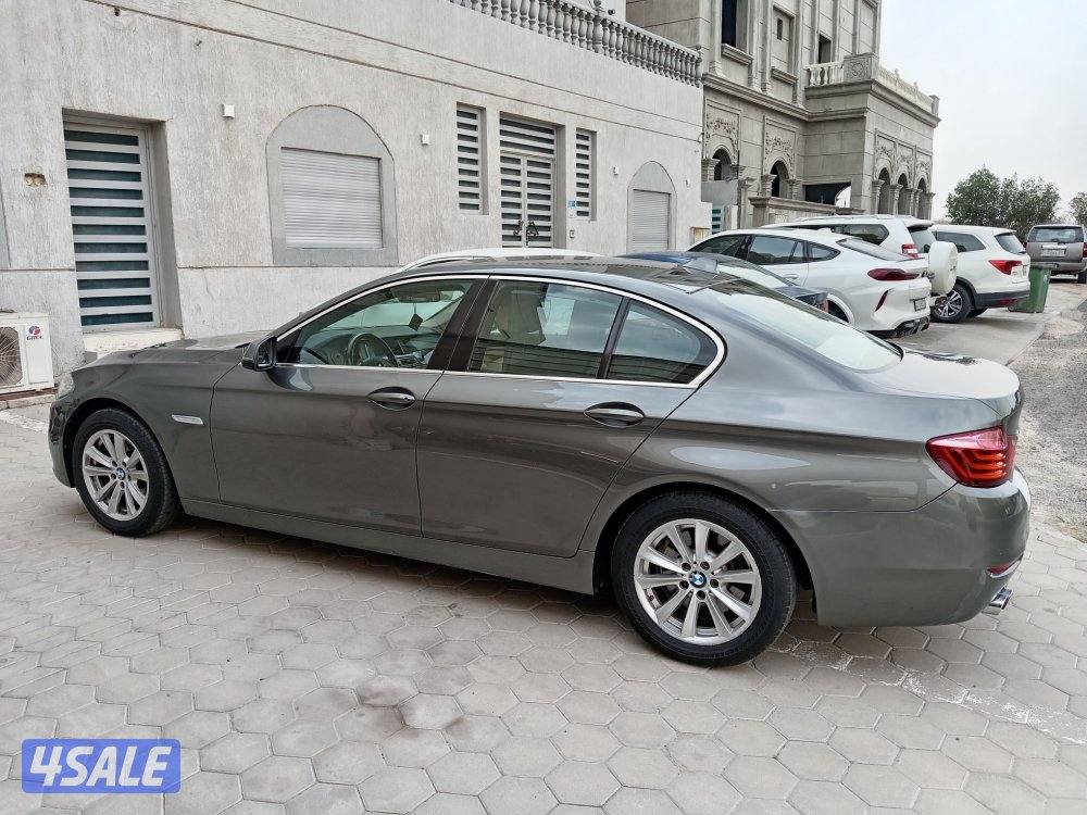 للبيع بي ام حجم 520 موديل 20142