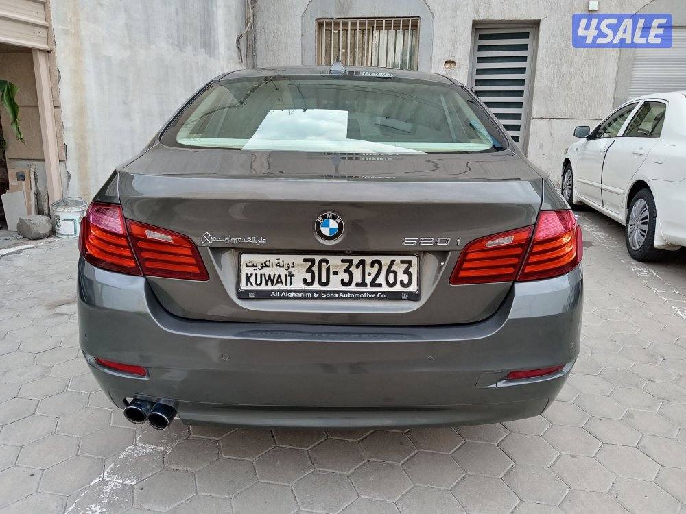 للبيع بي ام حجم 520 موديل 20141