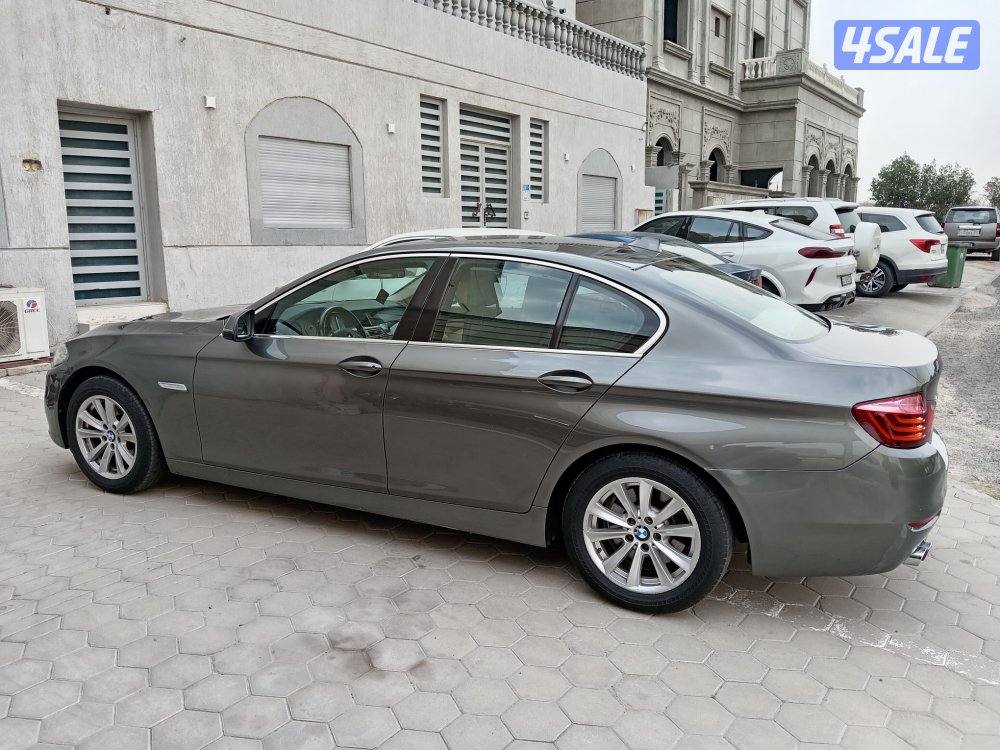 للبيع بي ام حجم 520 موديل 20145