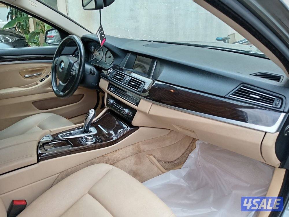 للبيع بي ام حجم 520 موديل 20147