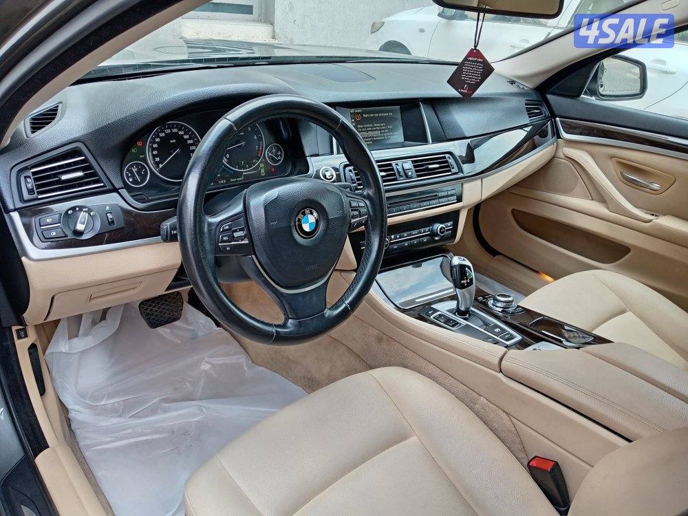 للبيع بي ام حجم 520 موديل 201411