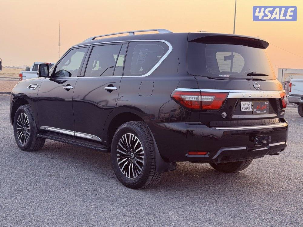 باترول بلاتنيوم سيتي 2023 عداد 25 وارد وكاله بحاله الوكاله1