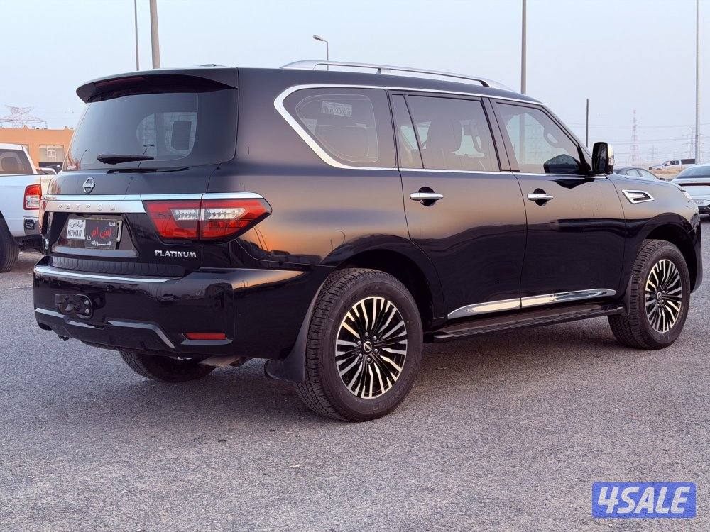 باترول بلاتنيوم سيتي 2023 عداد 25 وارد وكاله بحاله الوكاله3