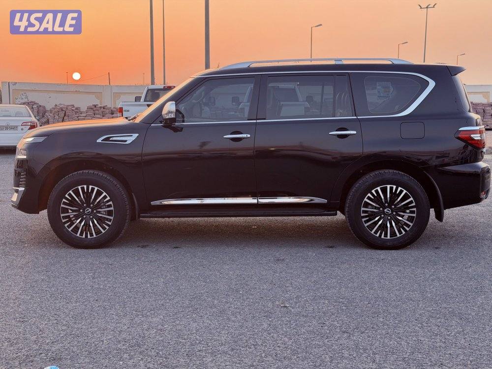 باترول بلاتنيوم سيتي 2023 عداد 25 وارد وكاله بحاله الوكاله4