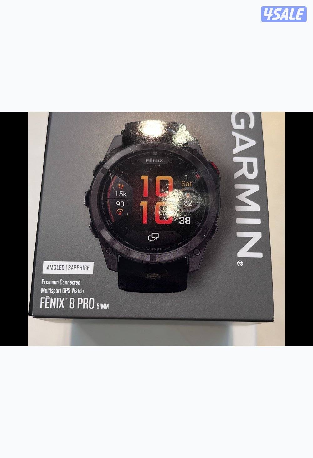 Fenix 8 pro 47 mm new with carton price 250KD0