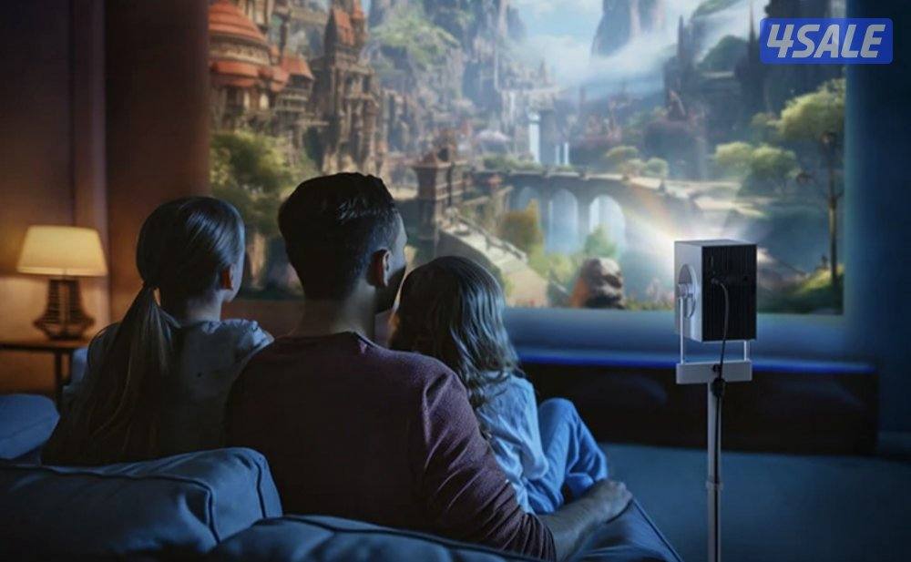 LG CineBeam Q HU710PB 4K Smart Projector + Stand7