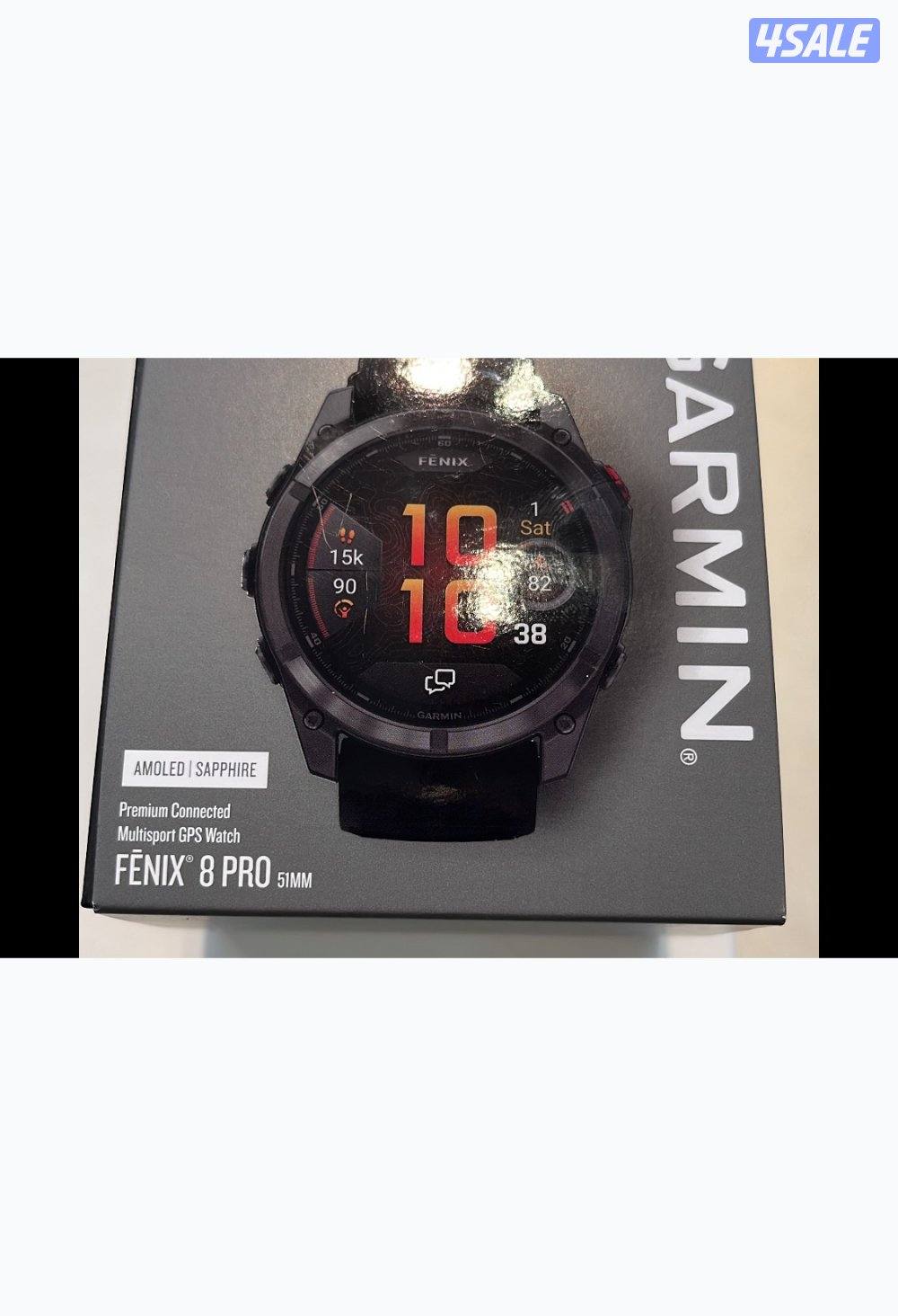 Fenix 8 pro 47 mm new with carton price 250KD2
