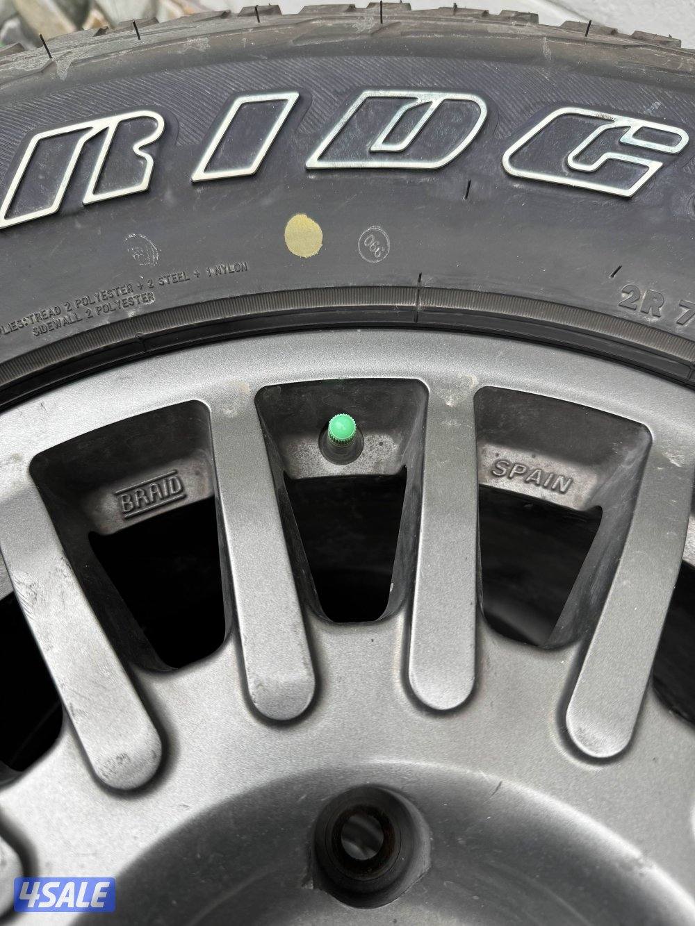 رنقات برايد أصليه مع تواير برجستون ربع حجري3