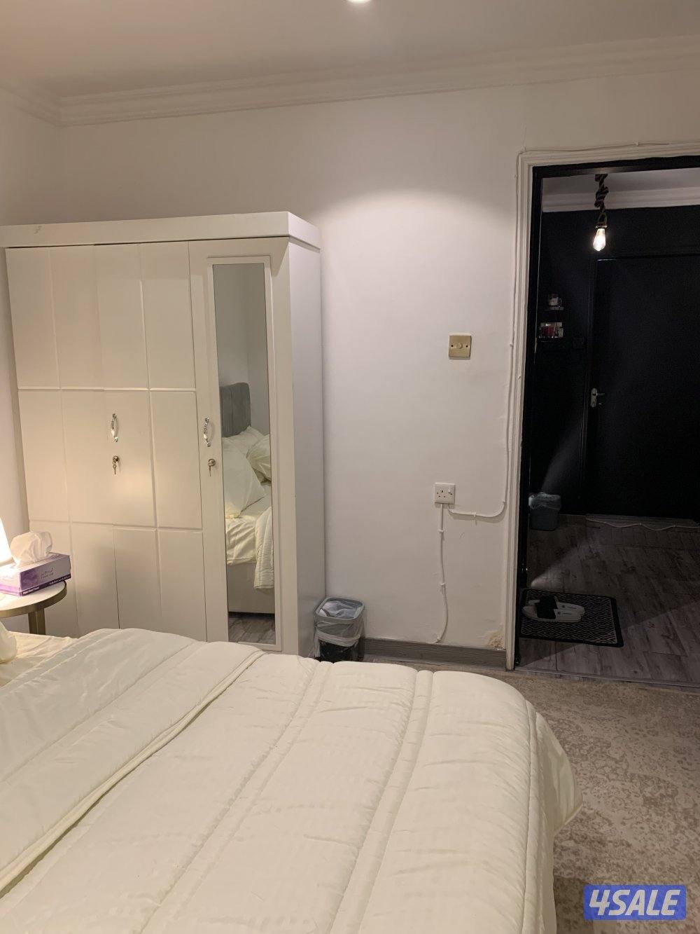 شقق للايجار خلو غرفة وصالة ومطبخ وحمام تشطيب سوبر لوكس3