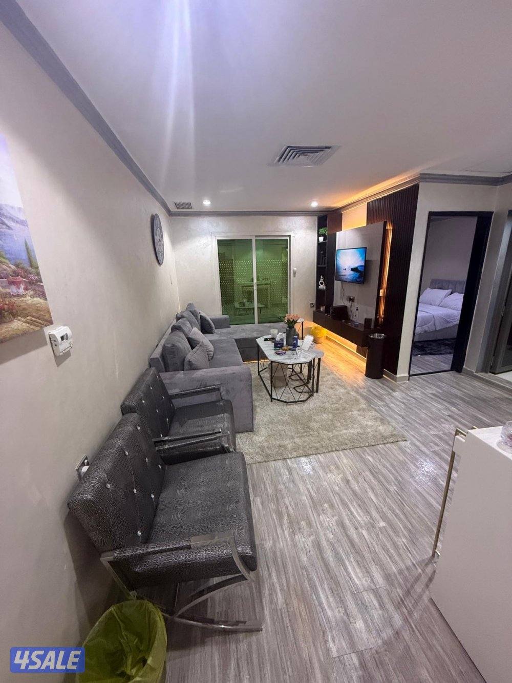 شقق للايجار خلو غرفة وصالة ومطبخ وحمام تشطيب سوبر لوكس8