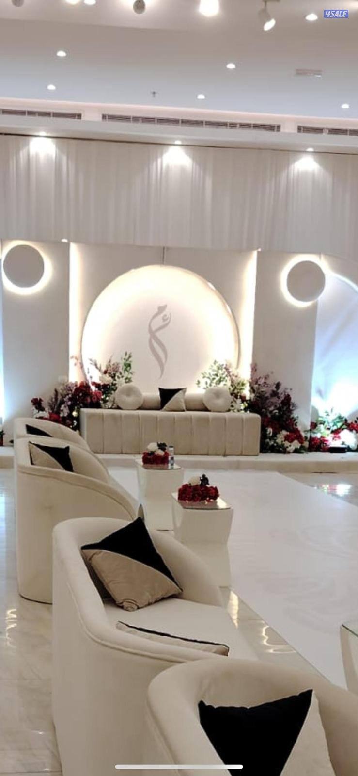 تأجير كراسي وقنفات vip وكوشه وزينة أعراس وقاعات وتسكير2