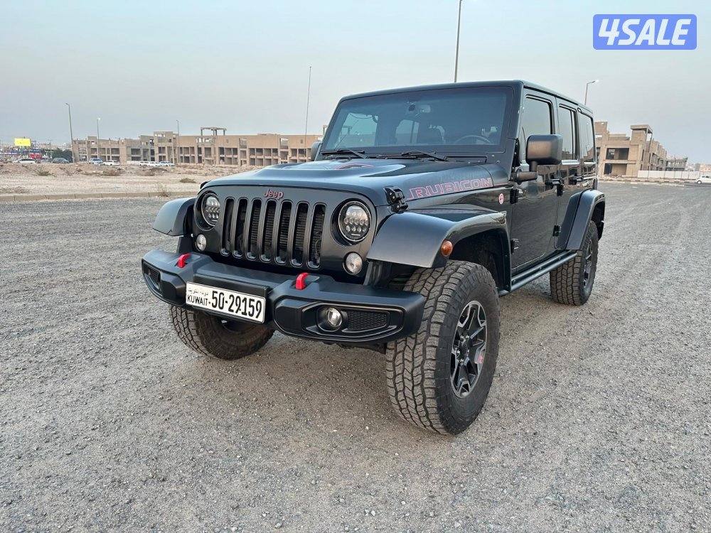 جيب رانجلر روبيكون ٢٠١٧ صبغ وكالة و بحالة الوكالة1