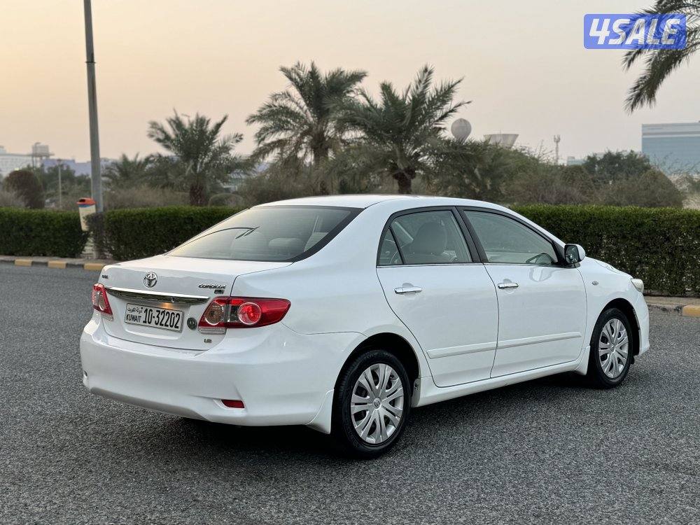 تويوتا كرولا موديل 2011 عداد 146 بحاله الوكاله3