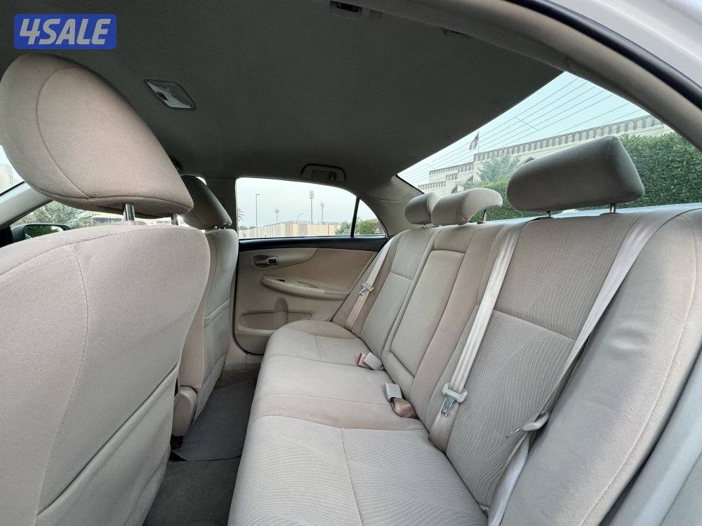 تويوتا كرولا موديل 2011 عداد 146 بحاله الوكاله7