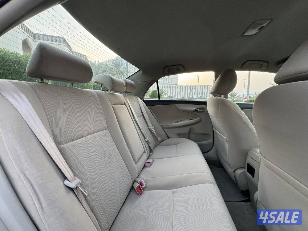 تويوتا كرولا موديل 2011 عداد 146 بحاله الوكاله8