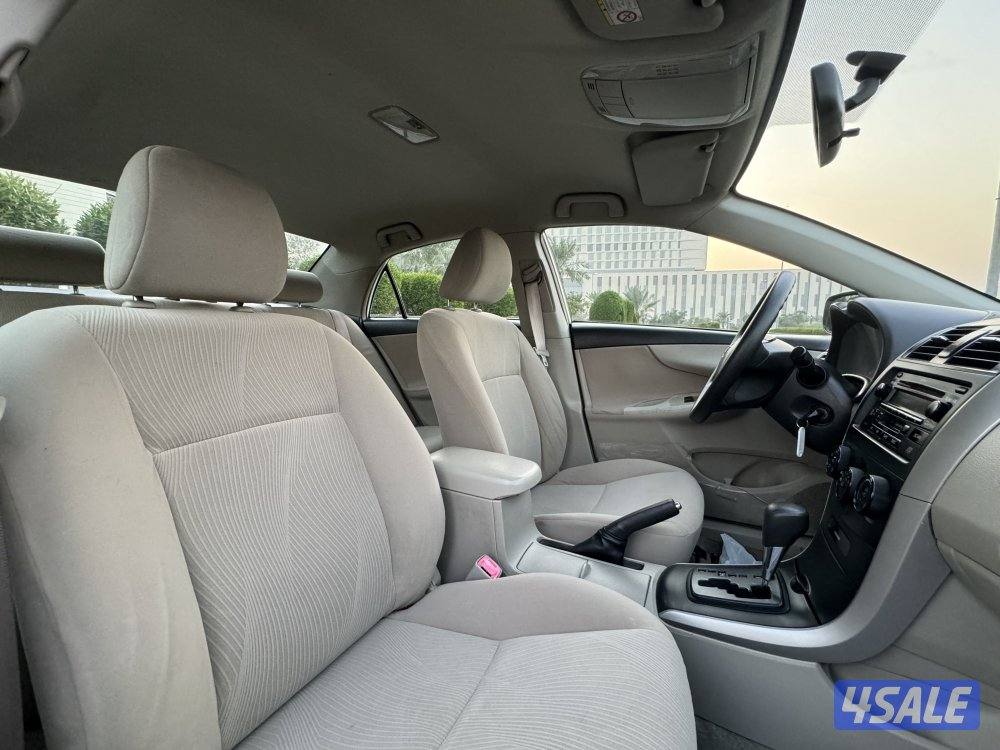 تويوتا كرولا موديل 2011 عداد 146 بحاله الوكاله9