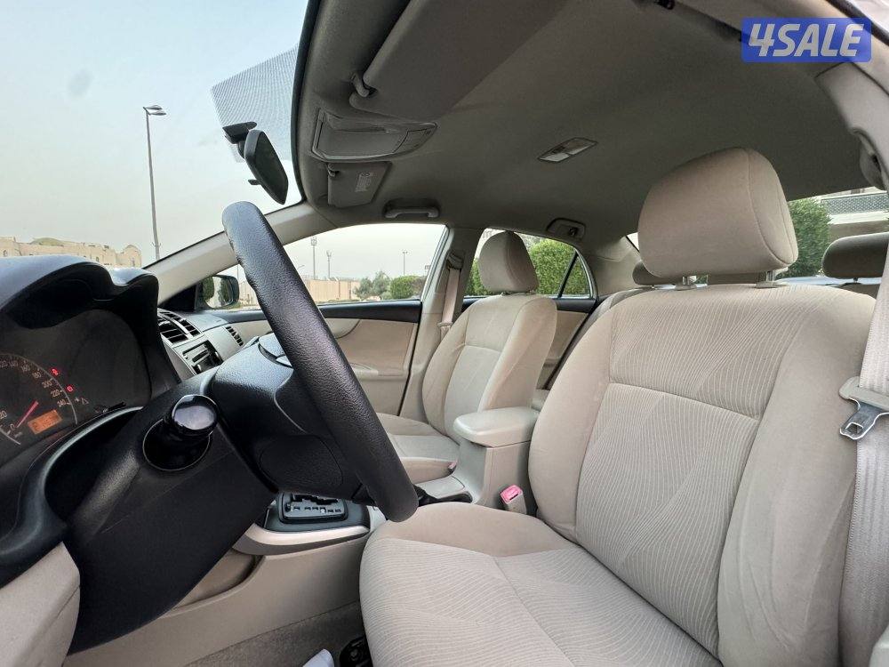 تويوتا كرولا موديل 2011 عداد 146 بحاله الوكاله11