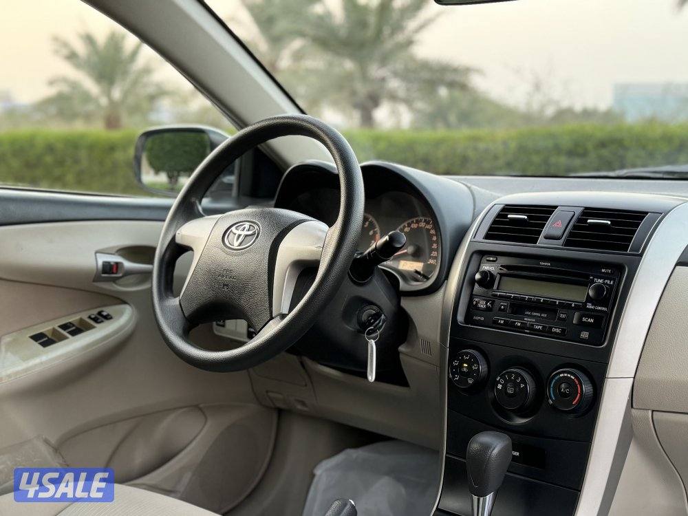 تويوتا كرولا موديل 2011 عداد 146 بحاله الوكاله12