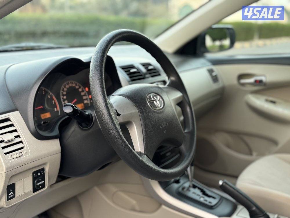 تويوتا كرولا موديل 2011 عداد 146 بحاله الوكاله13