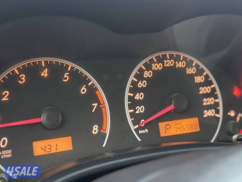 تويوتا كرولا موديل 2011 عداد 146 بحاله الوكاله14