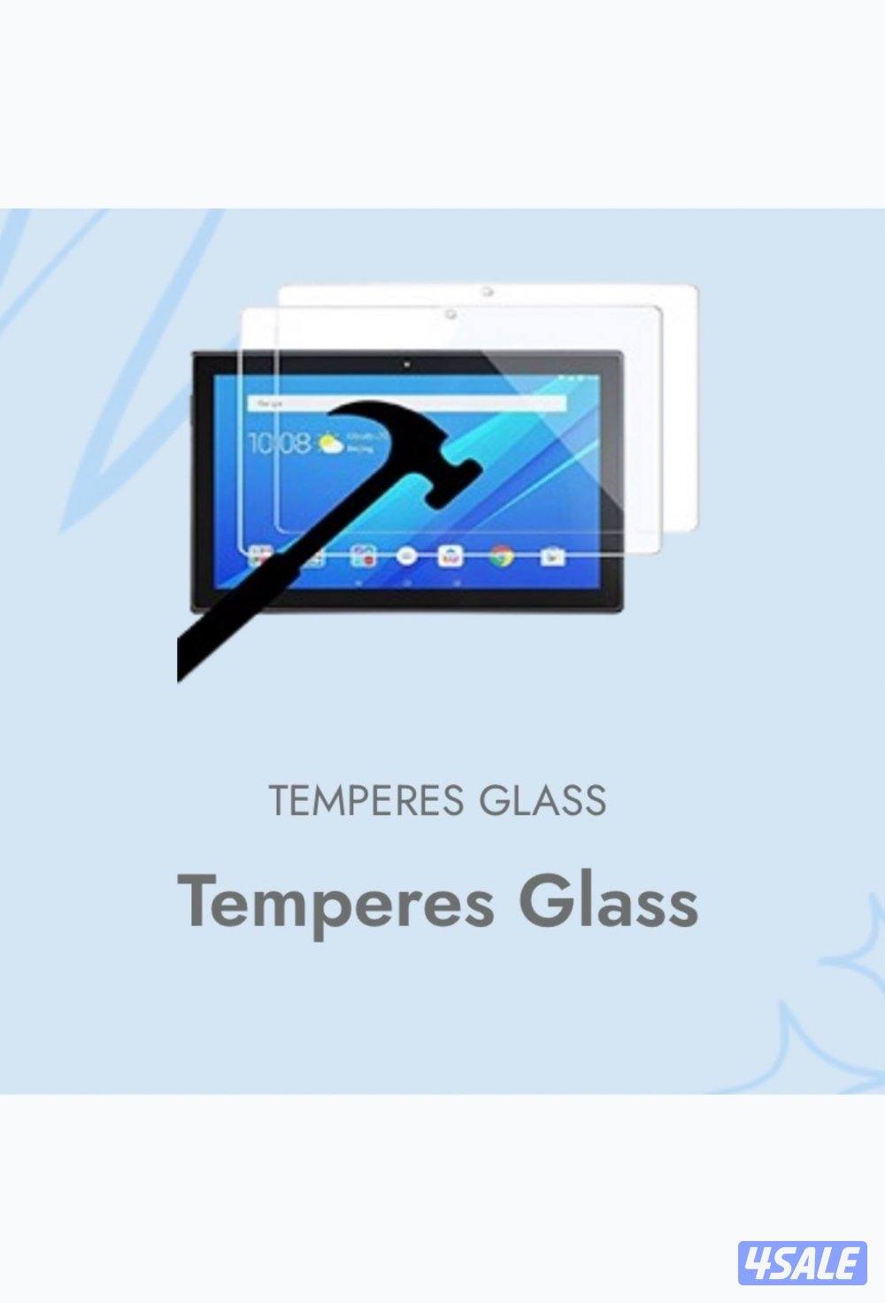 تابلت اطفال باللون الازرق 8 إنش3